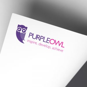 Purple Owl logo development
