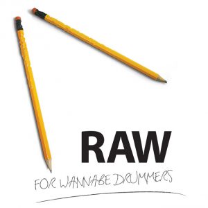 RAW Drumming Logo Design