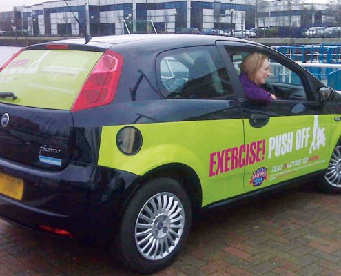 Car wrap design