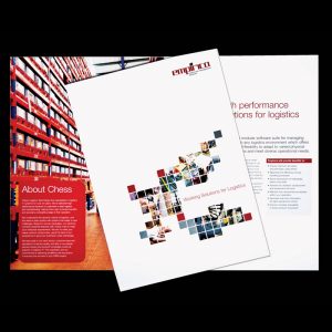 Corporate literature design