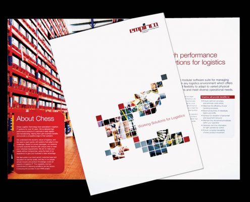 Corporate literature design