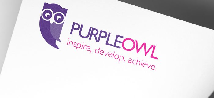 Purple Owl logo development