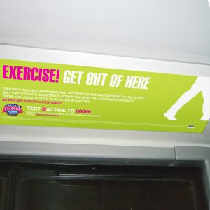 Salford bus advertising