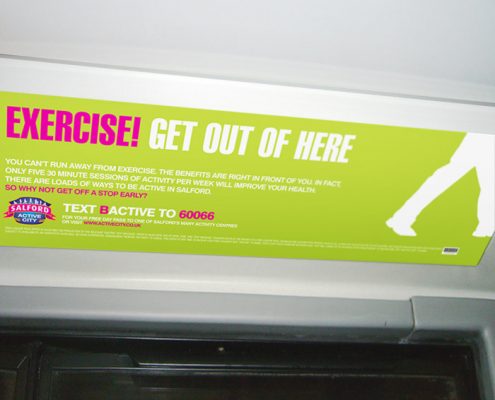 Salford bus advertising