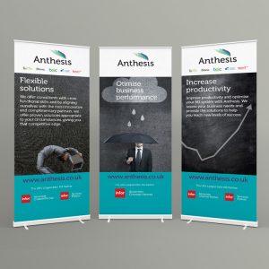 Pull up banners design Congleton