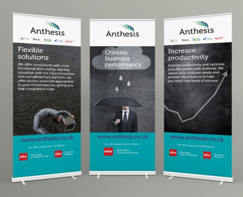 Pull up banners design Congleton