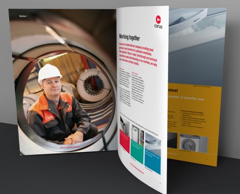 Corporate brochure design